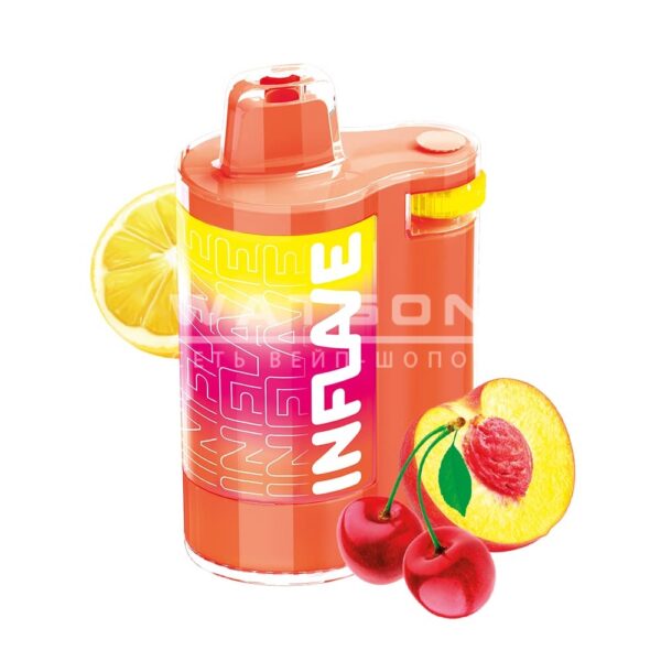 Электронная сигарета INFLAVE SPIN 8000 Cherry Lemon Peach (Вишня Персик Лимон) Электронная сигарета INFLAVE SPIN 8000 Cherry Lemon Peach (Вишня Персик Лимон)