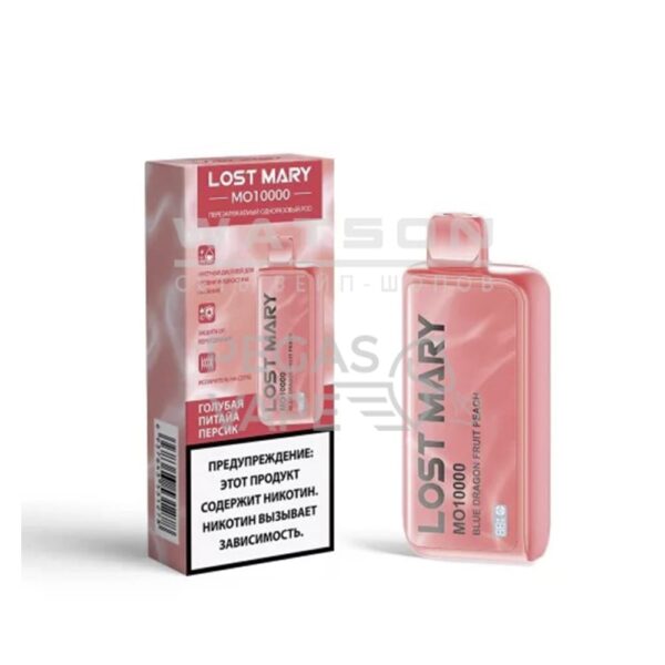 Электронная сигарета LOST MARY MO 10000 (Голубая питайя персик) Электронная сигарета LOST MARY MO 10000 (Голубая питайя персик)
