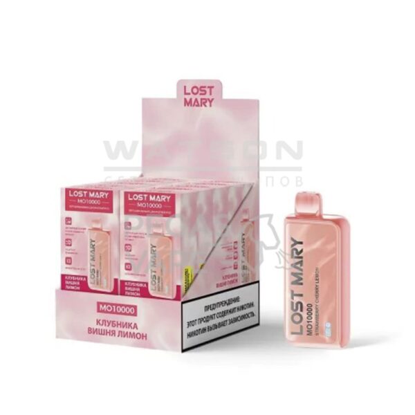 Электронная сигарета LOST MARY MO 10000 (Клубника вишня лимон) Электронная сигарета LOST MARY MO 10000 (Клубника вишня лимон)