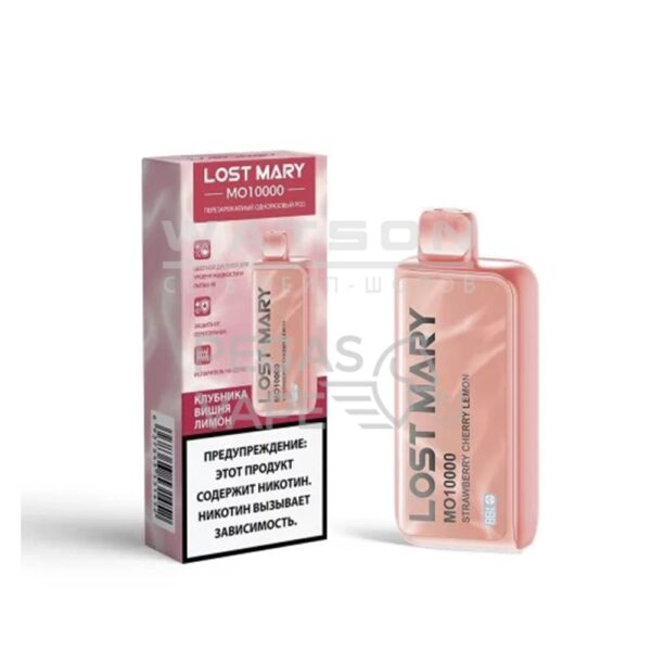 Электронная сигарета LOST MARY MO 10000 (Клубника вишня лимон) Электронная сигарета LOST MARY MO 10000 (Клубника вишня лимон)