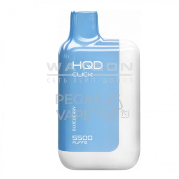 Электронная сигарета HQD CLICK 5500 (Черника) Электронная сигарета HQD CLICK 5500 (Черника)