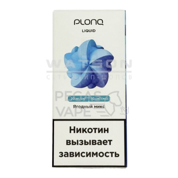 Жидкость PLONQ Salt (Ягодный микс) 10 мл 2% (20 мг/мл) Жидкость PLONQ Salt (Ягодный микс) 10 мл 2% (20 мг/мл)