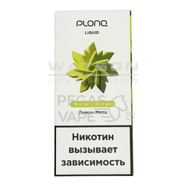 Жидкость PLONQ Salt (Лимон мята) 10 мл 2% (20 мг/мл) Жидкость PLONQ Salt (Лимон мята) 10 мл 2% (20 мг/мл)