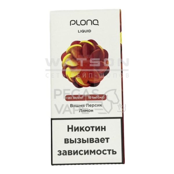 Жидкость PLONQ Salt (Вишня персик лимон) 10 мл 2% (20 мг/мл) Жидкость PLONQ Salt (Вишня персик лимон) 10 мл 2% (20 мг/мл)