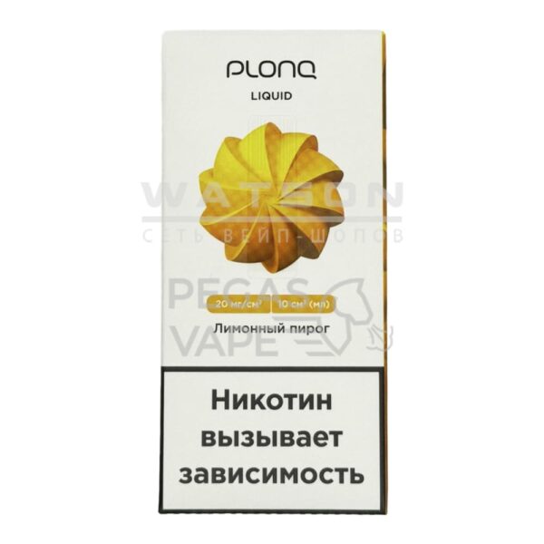 Жидкость PLONQ Salt (Лимонный пирог) 10 мл 2% (20 мг/мл) Жидкость PLONQ Salt (Лимонный пирог) 10 мл 2% (20 мг/мл)
