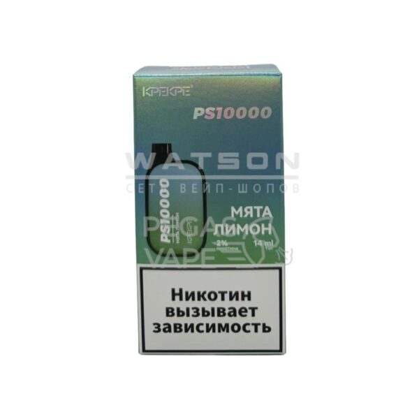 Электронная сигарета ATTACKER KPEKPE PS 10000 (Мята лимон) Электронная сигарета ATTACKER KPEKPE PS 10000 (Мята лимон) - Купить с доставкой в Красногорске, Москве и МО, по России в интернет-магазине SHERLOCK-TABAK