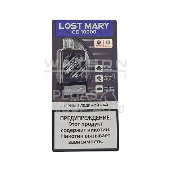 POD-система LOST MARY CD 10000 Черный ледяной чай POD-система LOST MARY CD 10000 Черный ледяной чай