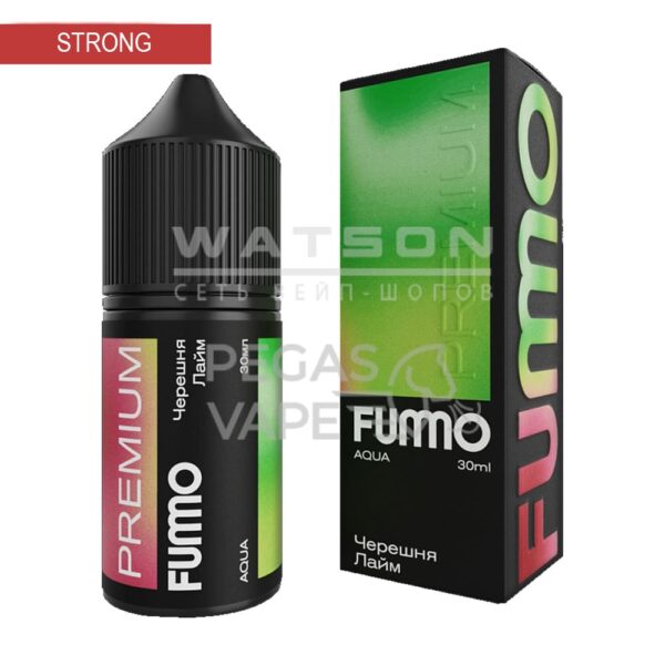 Жидкость FUMMO AQUA HARD (Черешня лайм) 30 мл 2% (20 мг/мл) Strong Жидкость FUMMO AQUA HARD (Черешня лайм) 30 мл 2% (20 мг/мл) Strong