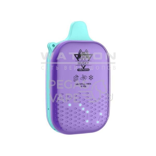 Электронная сигарета HUSKY 7000 (Виноград Мята Лёд) Электронная сигарета HUSKY 7000 (Виноград Мята Лёд)