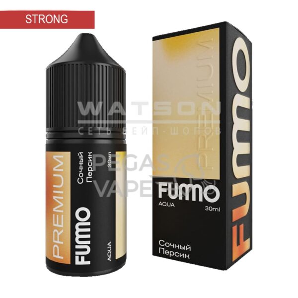Жидкость FUMMO AQUA HARD (Сочный персик) 30 мл 2% (20 мг/мл) Strong Жидкость FUMMO AQUA HARD (Сочный персик) 30 мл 2% (20 мг/мл) Strong