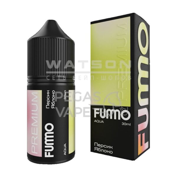 Жидкость FUMMO AQUA (Персик яблоко) 30 мл 2% (20 мг/мл) Жидкость FUMMO AQUA (Персик яблоко) 30 мл 2% (20 мг/мл)