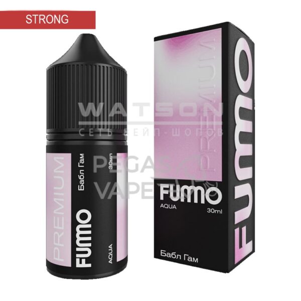 Жидкость FUMMO AQUA HARD (Бабл гам) 30 мл 2% (20 мг/мл) Strong Жидкость FUMMO AQUA HARD (Бабл гам) 30 мл 2% (20 мг/мл) Strong