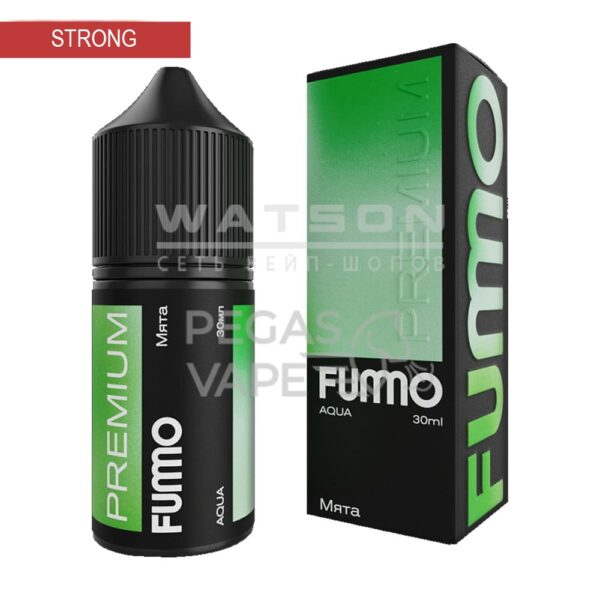 Жидкость FUMMO AQUA HARD (Мята) 30 мл 2% (20 мг/мл) Strong Жидкость FUMMO AQUA HARD (Мята) 30 мл 2% (20 мг/мл) Strong