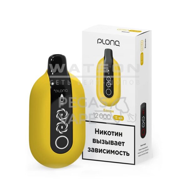 Электронная сигарета PLONQ ULTRA 12000 (Банан) Электронная сигарета PLONQ ULTRA 12000 (Банан)