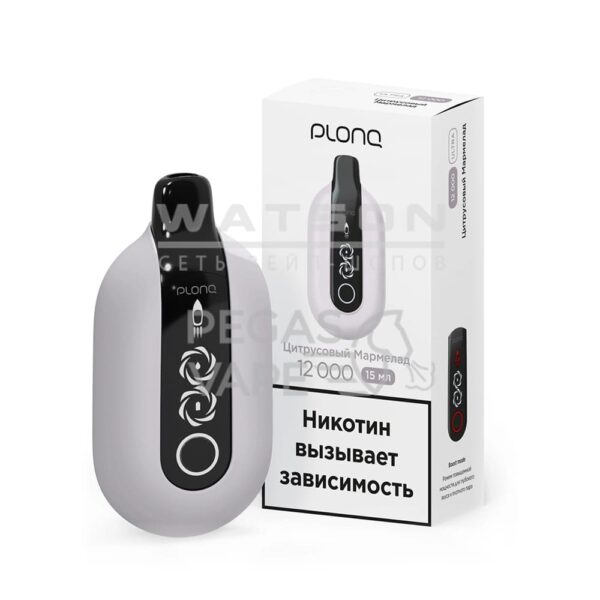 Электронная сигарета PLONQ ULTRA 12000 (Цитрусовый мармелад) Электронная сигарета PLONQ ULTRA 12000 (Цитрусовый мармелад)