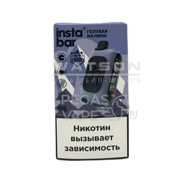 Электронная сигарета PLONQ INSTABAR 15000 (Голубика малина) Электронная сигарета PLONQ INSTABAR 15000 (Голубика малина)