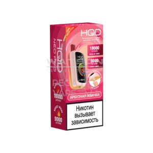 Электронная сигарета HQD NEO PRO 18000 (Арбузная жвачка)