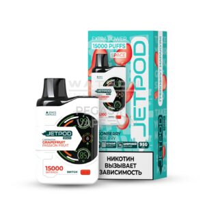Электронная сигарета JETPOD SPACE 15000 Grapefruit passion fruit (Грейпфрут маракуйя)
