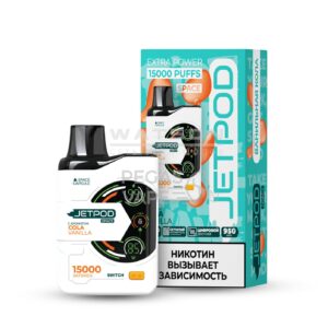 Электронная сигарета JETPOD SPACE 15000 Cola vanilla (Ванильная Кола)