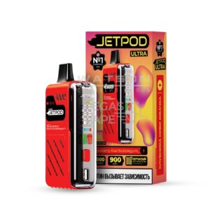 Электронная сигарета JETPOD ULTRA 14000 Strawberry kiwi bubblegum (Клубники киви жвачка)