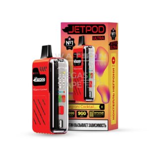 Электронная сигарета JETPOD ULTRA 14000 Negroni coctaik (Коктейль Негрони)