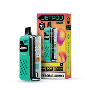 Электронная сигарета JETPOD ULTRA 14000 Chill Mint (Свежая мята)