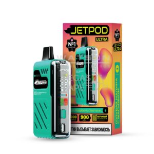Электронная сигарета JETPOD ULTRA 14000 Blue Raspberry Jasmine (Голубая малина жасмин)