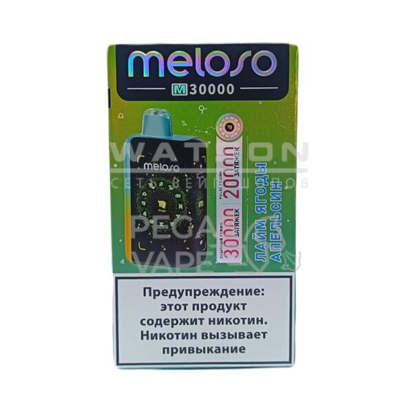 Электронная сигарета MELOSO M30000 (Лайм ягода апельсин) Электронная сигарета MELOSO M30000 (Лайм ягода апельсин)