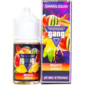 Жидкость GANG STRONG 30 мл 2% (20 мг/мл) (Манго Арбуз)