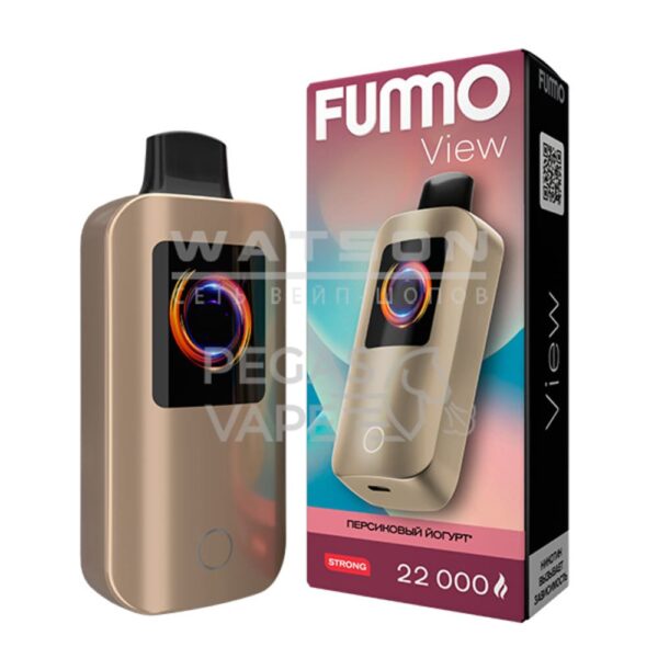 Электронная сигарета Fummo VIEW 22000 (Персиковый йогурт) Электронная сигарета Fummo VIEW 22000 (Персиковый йогурт)