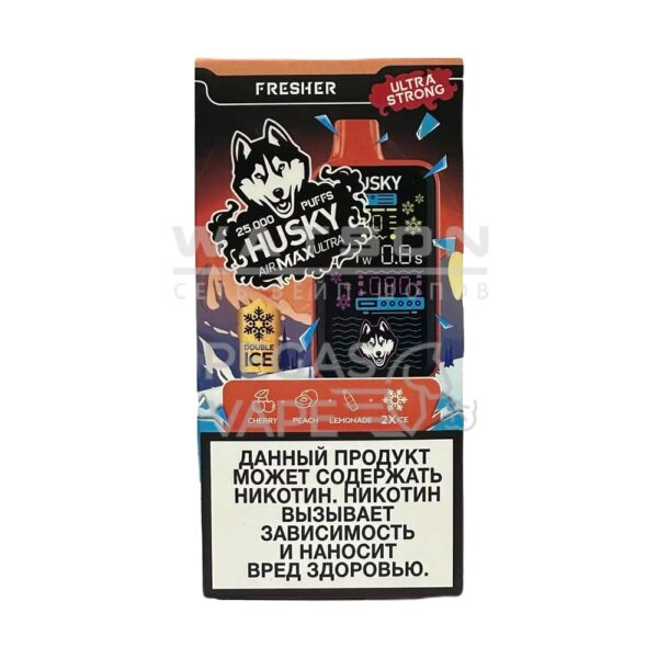 Электронная сигарета HUSKY AIR MAX ULTRA STRONG 25000 Fresher (Свежий) Электронная сигарета HUSKY AIR MAX ULTRA STRONG 25000 Fresher (Свежий)