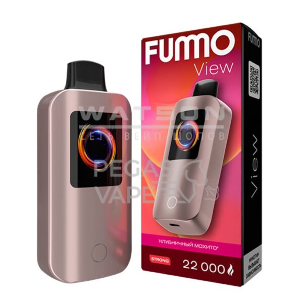 Электронная сигарета Fummo VIEW 22000 (Клубничный мохито) Электронная сигарета Fummo VIEW 22000 (Клубничный мохито)