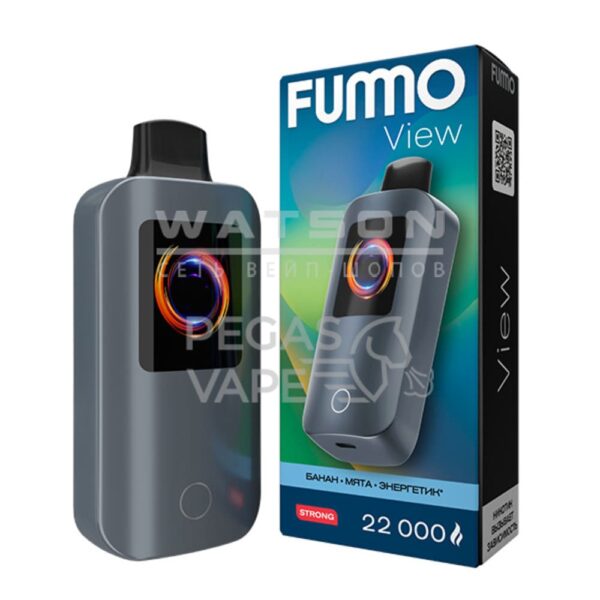 Электронная сигарета Fummo VIEW 22000 (Банан мята энергетик) Электронная сигарета Fummo VIEW 22000 (Банан мята энергетик)