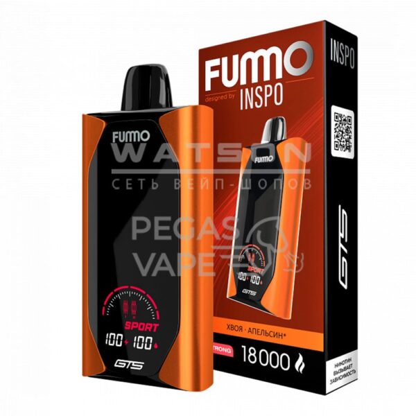 Электронная сигарета Fummo GTS 18000 (Хвоя апельсин) Электронная сигарета Fummo GTS 18000 (Хвоя апельсин)