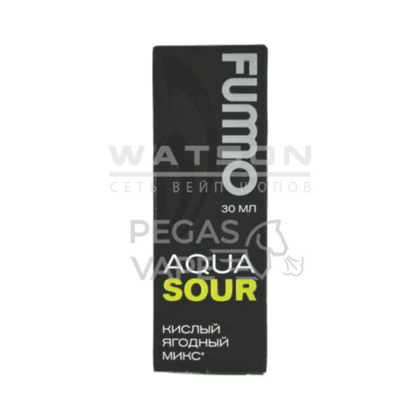 Жидкость FUMMO AQUA SOUR (Кислый ягодный микс) 30 мл 2% (20 мг/мл) Жидкость FUMMO AQUA SOUR (Кислый ягодный микс) 30 мл 2% (20 мг/мл)