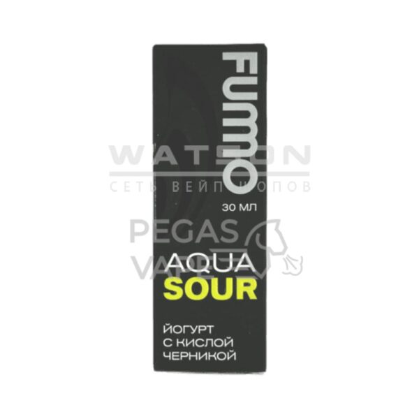 Жидкость FUMMO AQUA SOUR (Йогурт с кислой черникой) 30 мл 2% (20 мг/мл) Жидкость FUMMO AQUA SOUR (Йогурт с кислой черникой) 30 мл 2% (20 мг/мл)