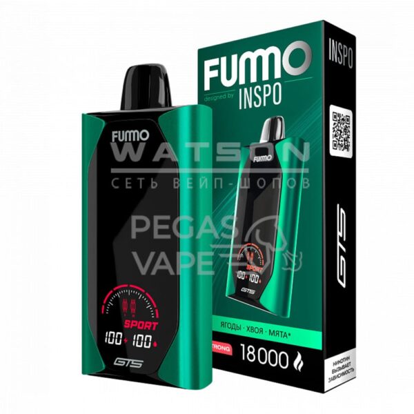 Электронная сигарета Fummo GTS 18000 (Ягоды хвоя мята) Электронная сигарета Fummo GTS 18000 (Ягоды хвоя мята)