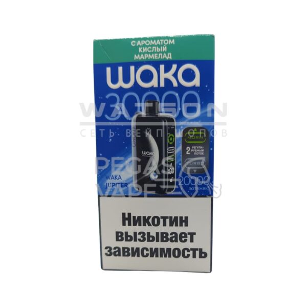 Электронная сигарета WAKA JUPITER 30000 (Кислый мармелад) Электронная сигарета WAKA JUPITER 30000 (Кислый мармелад)