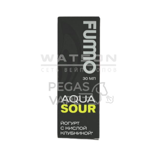 Жидкость FUMMO AQUA SOUR (Йогурт с кислой клубникой) 30 мл 2% (20 мг/мл) Жидкость FUMMO AQUA SOUR (Йогурт с кислой клубникой) 30 мл 2% (20 мг/мл)