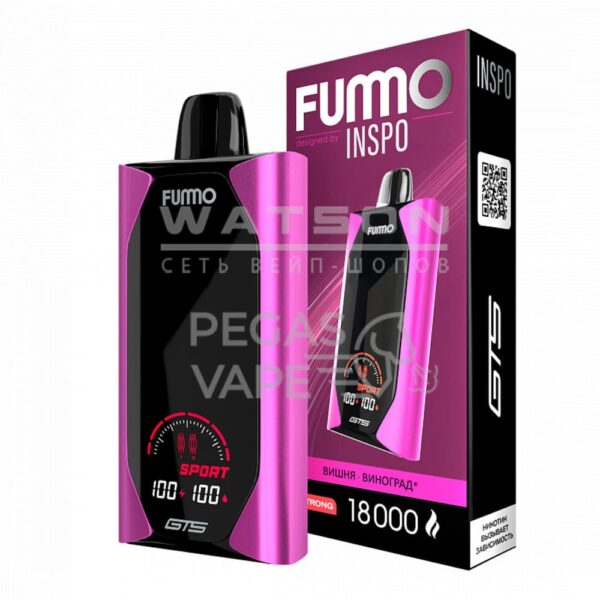 Электронная сигарета Fummo GTS 18000 (Вишня виноград) Электронная сигарета Fummo GTS 18000 (Вишня виноград)