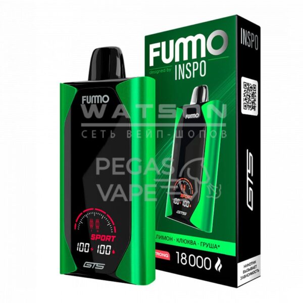 Электронная сигарета Fummo GTS 18000 (Лимон клюква груша) Электронная сигарета Fummo GTS 18000 (Лимон клюква груша)
