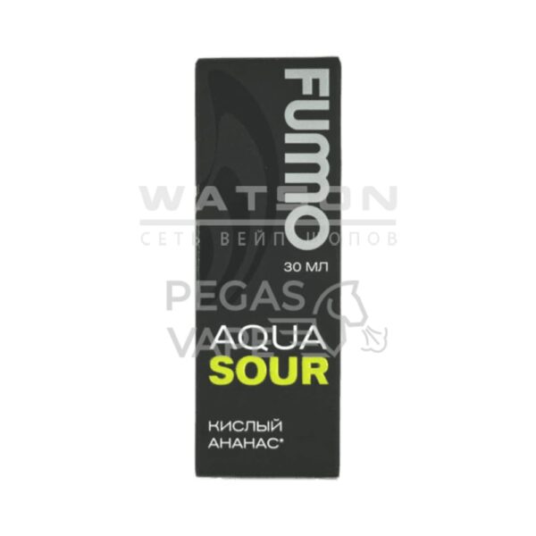 Жидкость FUMMO AQUA SOUR (Кислый ананас) 30 мл 2% (20 мг/мл) Жидкость FUMMO AQUA SOUR (Кислый ананас) 30 мл 2% (20 мг/мл)