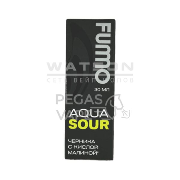 Жидкость FUMMO AQUA SOUR (Черника с кислой малиной) 30 мл 2% (20 мг/мл) Жидкость FUMMO AQUA SOUR (Черника с кислой малиной) 30 мл 2% (20 мг/мл)