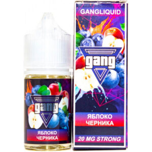 Жидкость GANG STRONG 30 мл 2% (20 мг/мл) (Яблоко Черника)