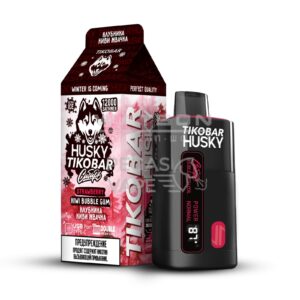 Электронная сигарета HUSKY x TIKOBAR 12000 Strong (Клубника киви жвачка)