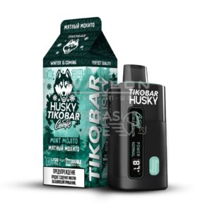 Электронная сигарета HUSKY x TIKOBAR 12000 Strong (Мятный мохито)
