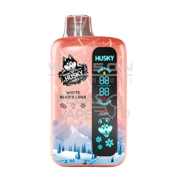 Электронная сигарета Husky Air Max PRO Ultra Strong 20000 White Bears Love (Малиновый сорбет) Электронная сигарета Husky Air Max PRO Ultra Strong 20000 White Bears Love (Малиновый сорбет)