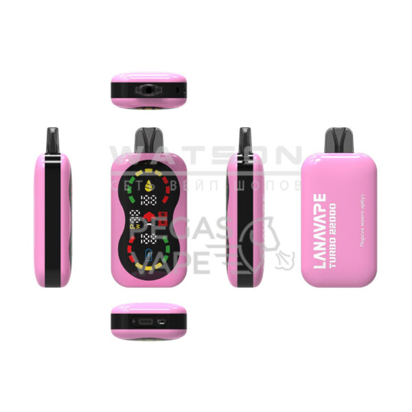 Электронная сигарета LANAVAPE TURBO 22000 (Персик манго арбуз) Электронная сигарета LANAVAPE TURBO 22000 (Персик манго арбуз)
