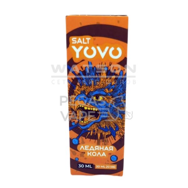 Жидкость YOVO Salt (Ледяная кола) 30 мл 2% (20 мг/мл) Жидкость YOVO Salt (Ледяная кола) 30 мл 2% (20 мг/мл)