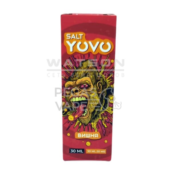 Жидкость YOVO Salt (Вишня) 30 мл 2% (20 мг/мл) Жидкость YOVO Salt (Вишня) 30 мл 2% (20 мг/мл)